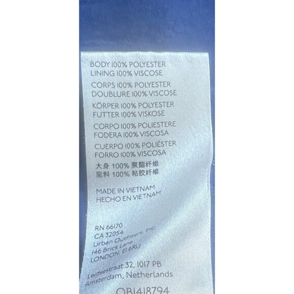 Free People Teegan Floral Print Long Sleeve Wrap Mini Dress Asymmetrical X-Small - Picture 12 of 16